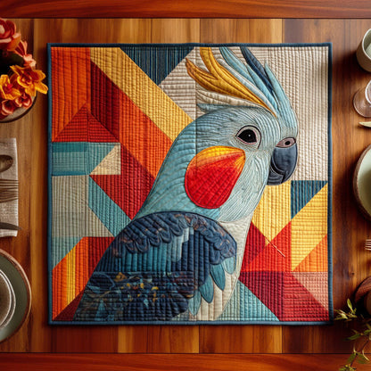 Golden Beak Quilted Table Topper NCU0NTD201