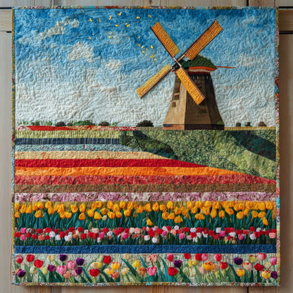 Golden Breeze Quilted Blanket NCU0DDK2298