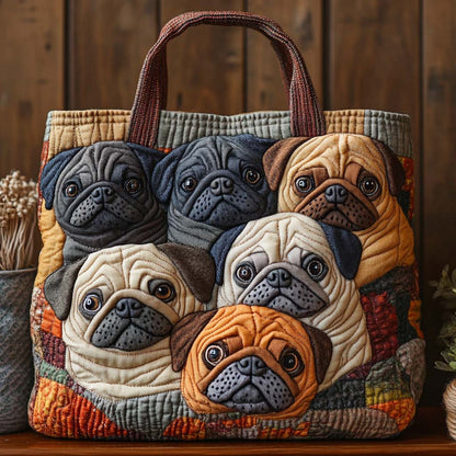 Golden Companions Quilted Tote Bag NCU0NXD774