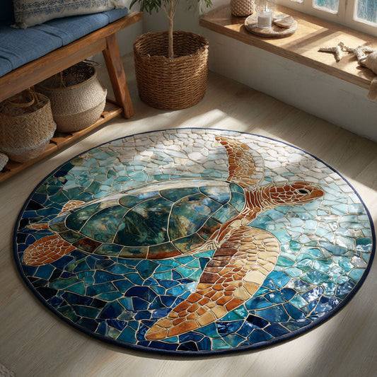 Golden Current Round Carpet NCU0TV821