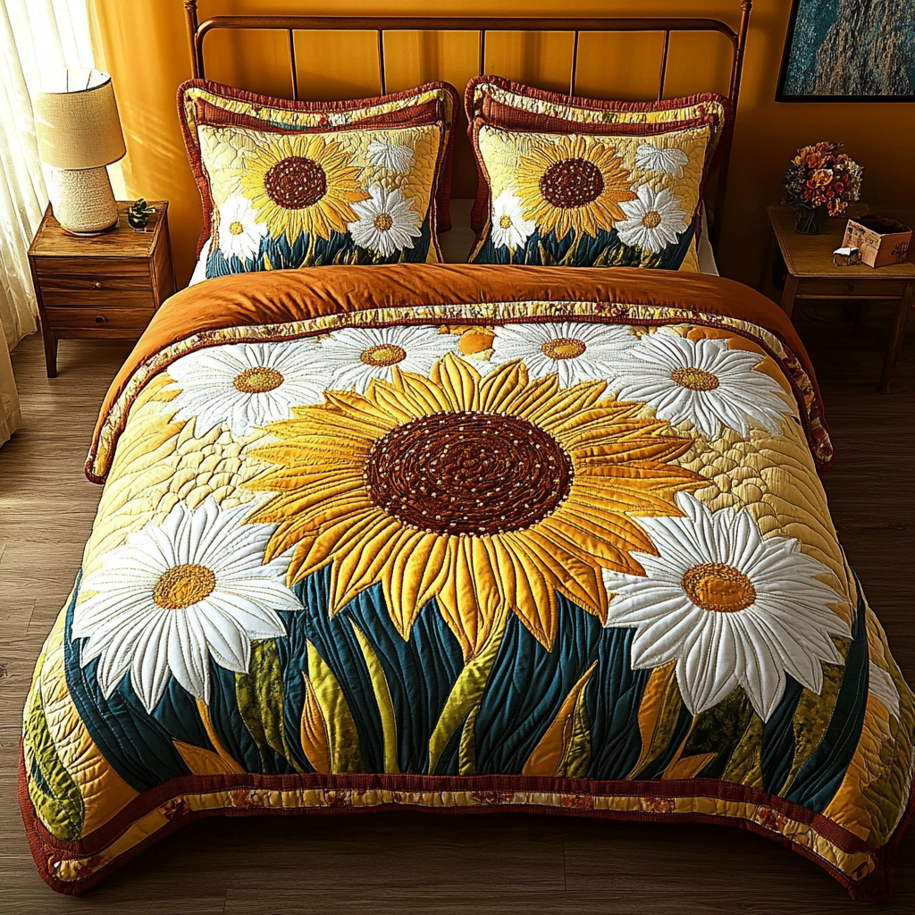 Golden Fields Duvet Cover Set NCU0PVL145