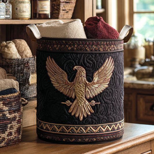 Golden Flight Quilted Laundry Basket NCU0NTV527