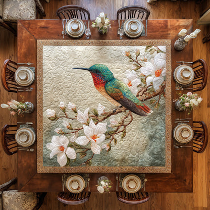 Golden Flight Quilted Table Topper NCU0DV900