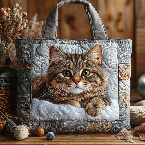 Golden Fluff Quilted Tote Bag NCU0NXD970