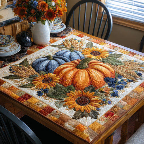 Golden Gather Quilted Table Topper NCU0PVL546