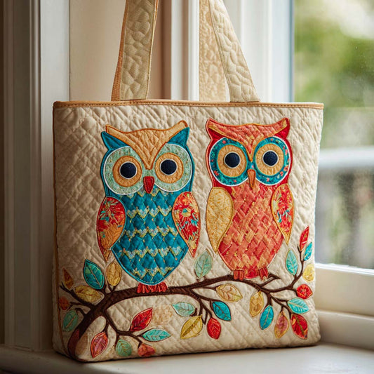 Golden Gaze Quilted Tote Bag NCU0NNT2066