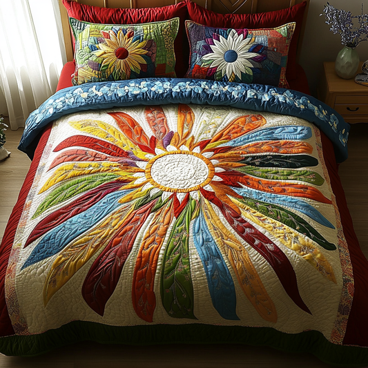 Golden Glow Duvet Cover Set NCU0DV228