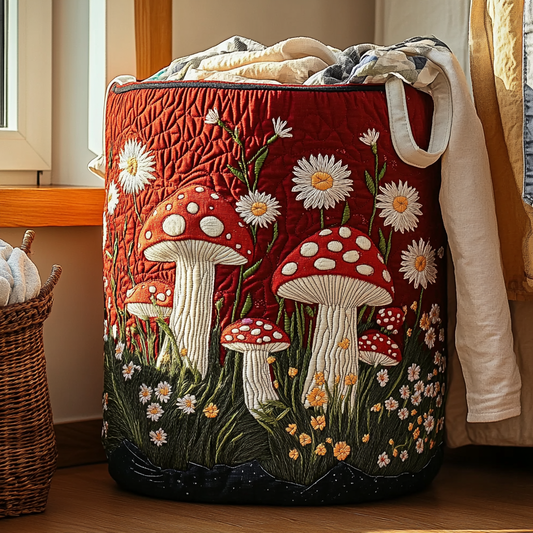 Golden Grove Quilted Laundry Basket NCU0DDK1360