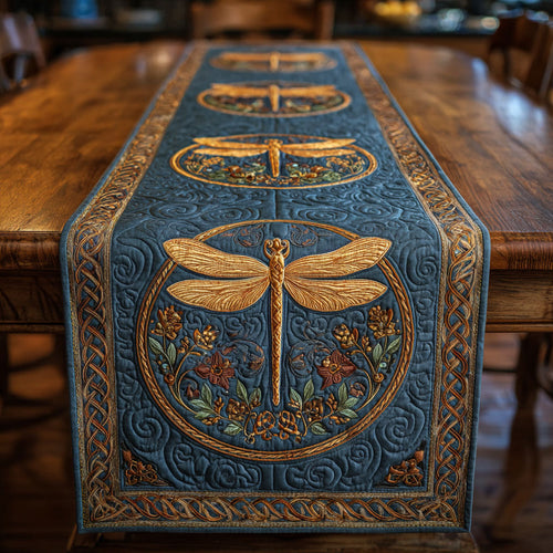 Dragonfly Quilted Table Runner NCU0QN068