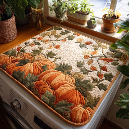 Golden Harvest Days Quilted Washer and Dryer Cover NCU0NTD110