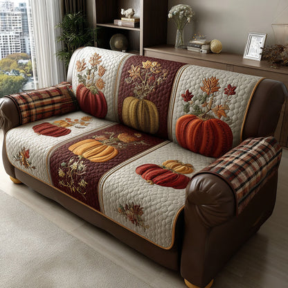 Golden Harvest Quilted Sofa Cover NCU0PTT3208
