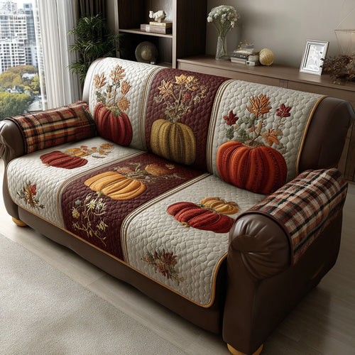 Golden Harvest Quilted Sofa Cover NCU0PTT3208