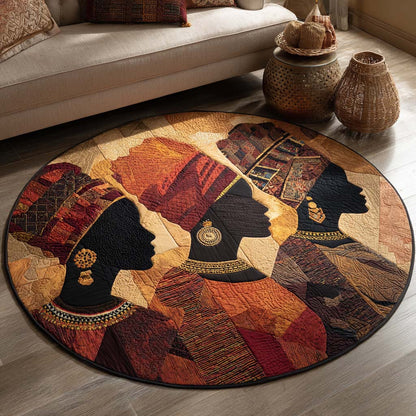 Golden Heritage Quilted Round Mat NCU0NNT2043