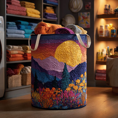 Golden Horizon Quilted Laundry Basket NCU0NTV226