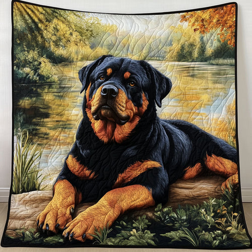 Golden Lake Rest Quilted Blanket NCU0NNT762