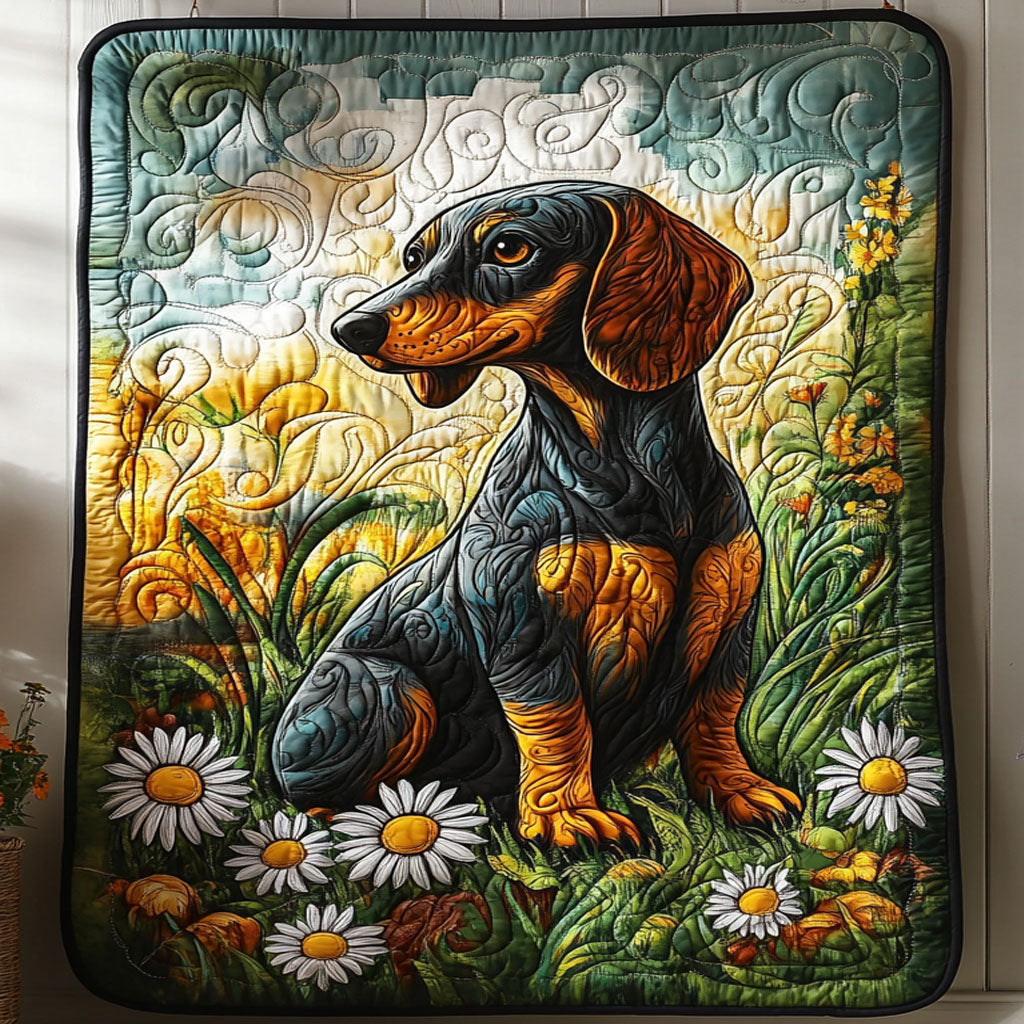 Golden Meadow Quilted Blanket NCU0NNT773