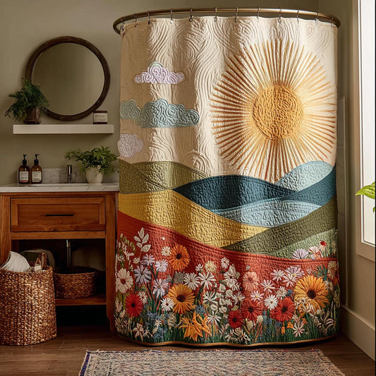 Golden Meadow Shower Curtain NCU0DV2020