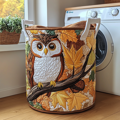 Golden Owl Quilted Laundry Basket NCU0DDK890