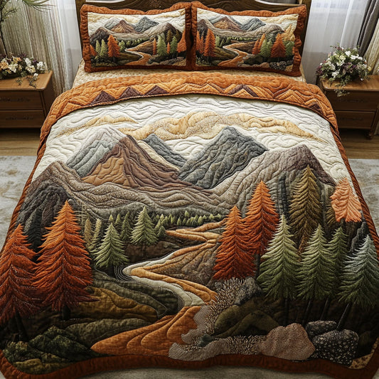 Golden Pathway Duvet Cover Set NCU0NNT560