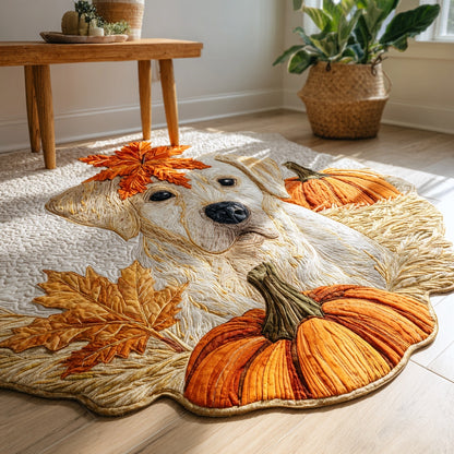 Golden Pumpkin Nap Custom Shape Area Rug NCU0PVL878