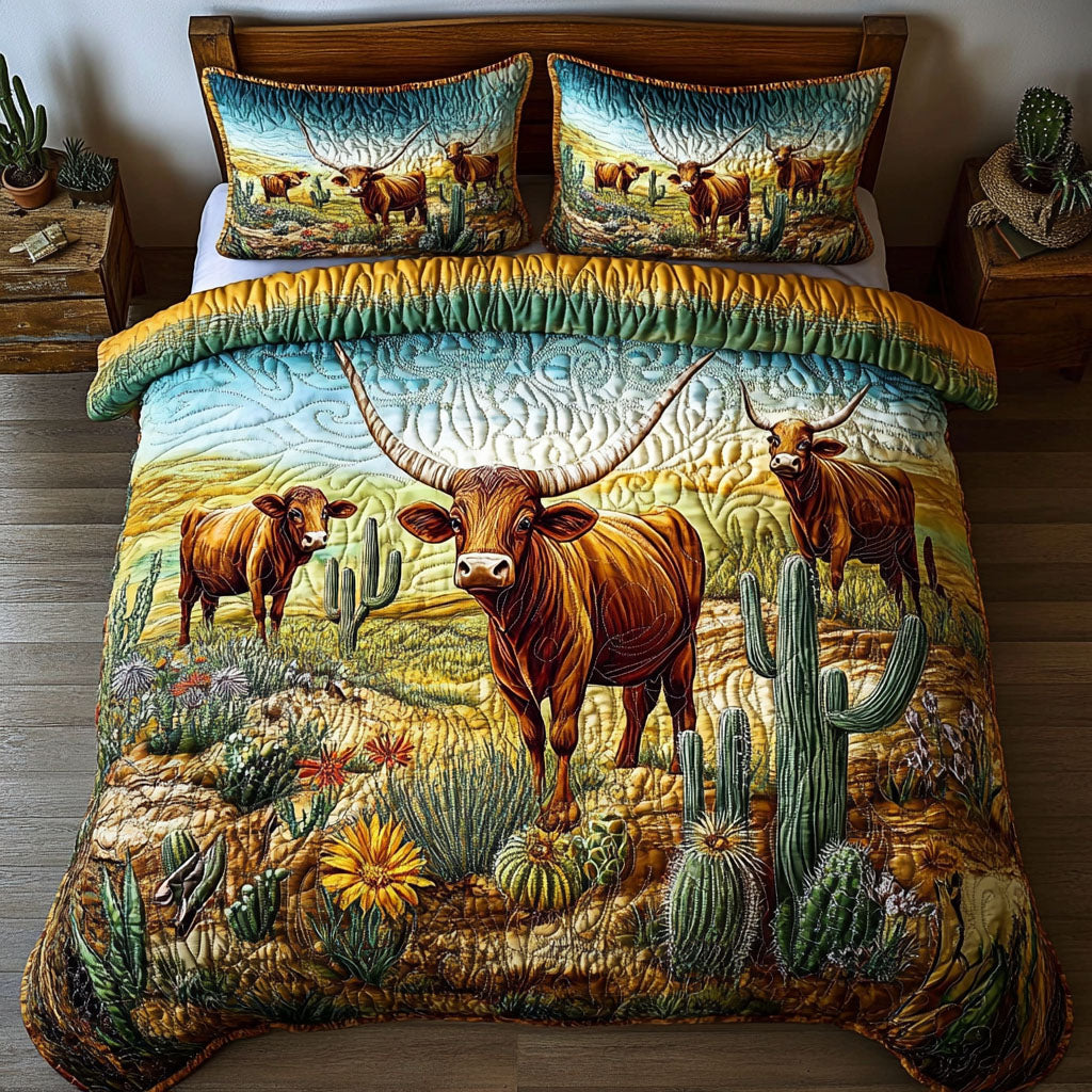 Golden Rangehorn Duvet Cover Set NCU0NNT466