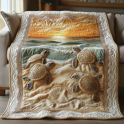 Golden Shore Quilted Blanket NCU0NXD1769