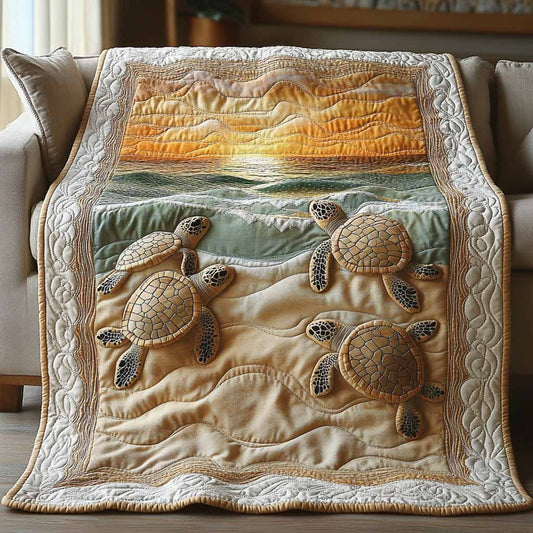 Golden Shore Quilted Blanket NCU0NXD1769