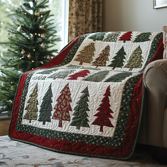 Golden Spruce Quilted Blanket NCU0DDK1378
