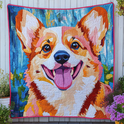 Golden Stroll Quilted Blanket NCU0NNT671