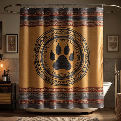 Golden Totem Shower Curtain NCU0NXD1439