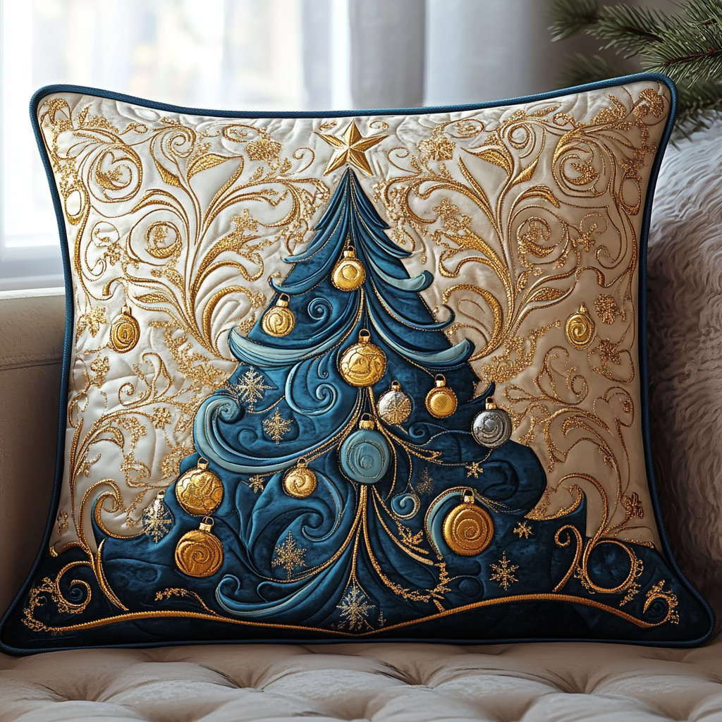 Golden Tree Magic Quilted Pillow Case NCU0DV042