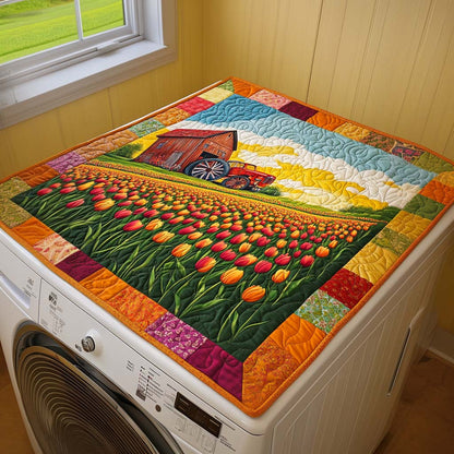 Golden Tulip Glow Quilted Washer and Dryer Cover NCU0NNT1455