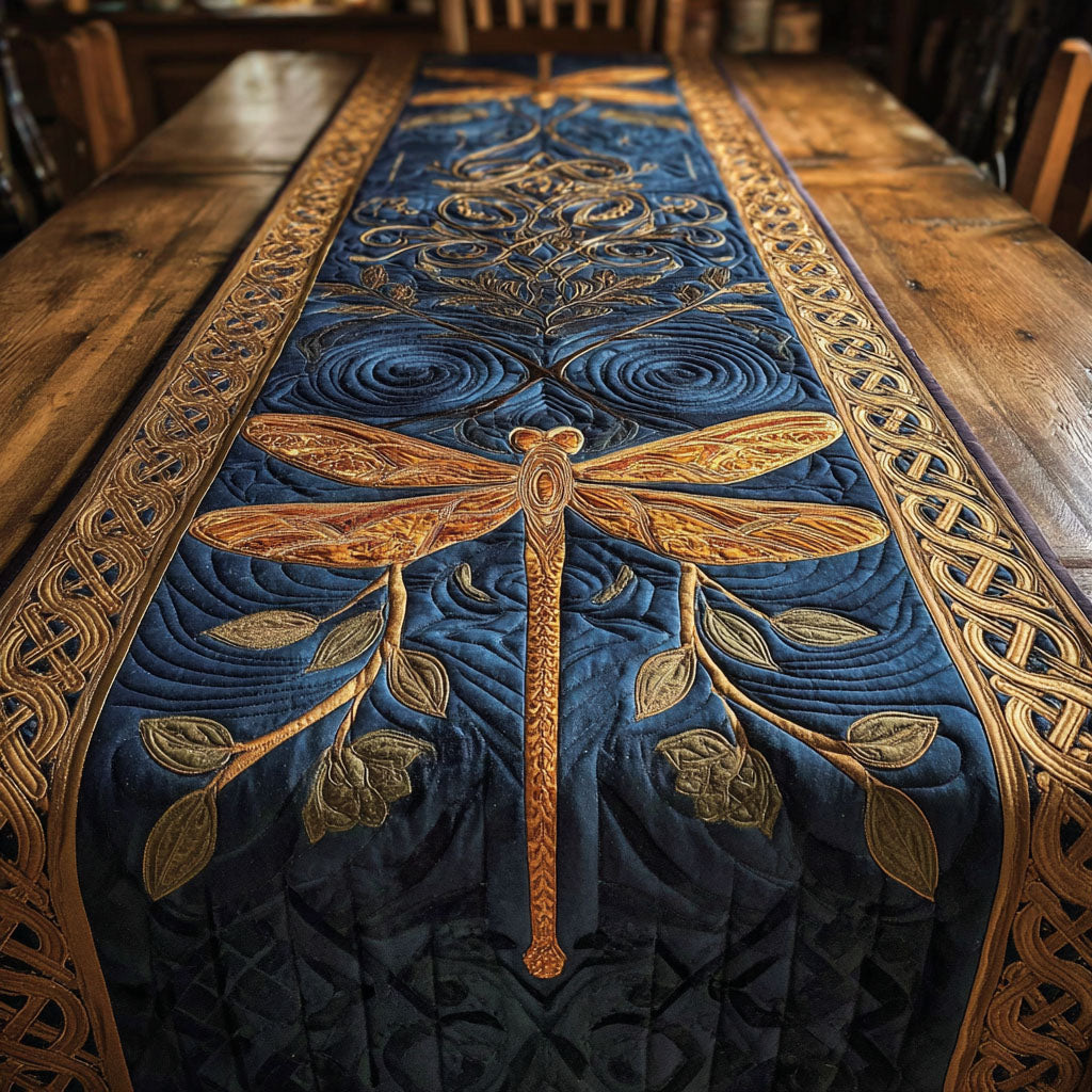 Dragonfly Quilted Table Runner NCU0QN068
