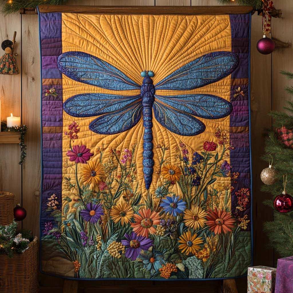 Golden Wing Serenity Quilted Blanket NCU0NXD828