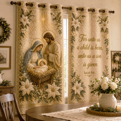 Grace Bloom Quilted Curtains NCU0NTD2099