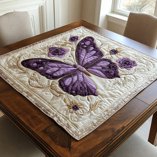 Grace Flight Quilted Table Topper NCU0DV651