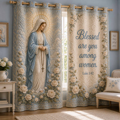 Grace Forever Quilted Curtains NCU0NTD2102