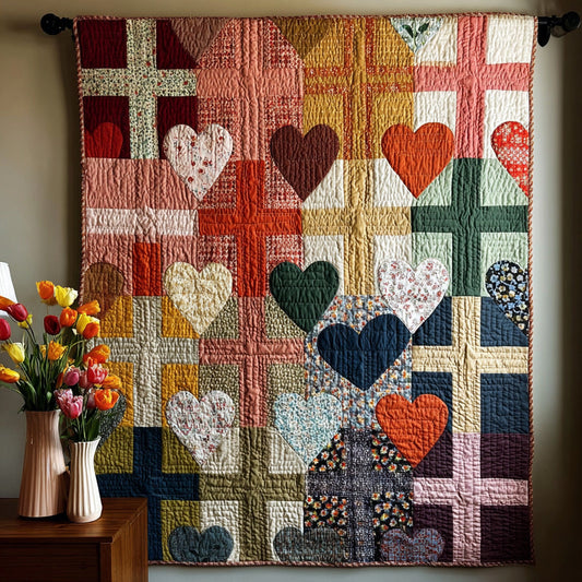 Grace Upon Grace Quilted Blanket NCU0LDH331