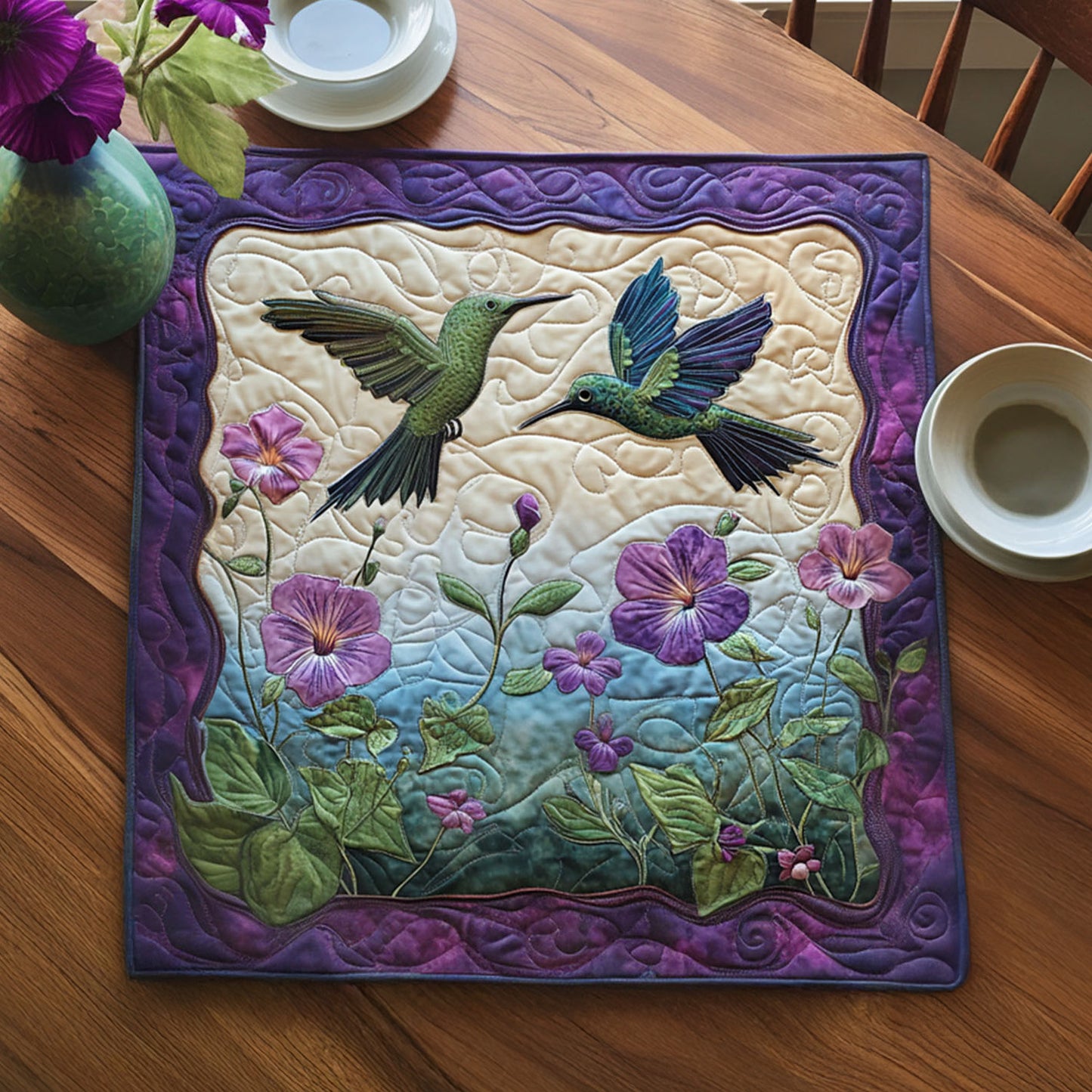 Grace in Motion Quilted Table Topper NCU0PTT721