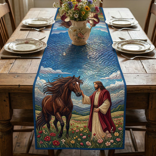 Graceful Presence Quilted Table Runner NCU0NNT3078