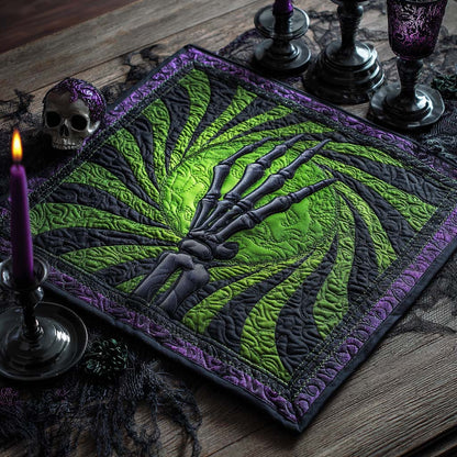 Grasp of Shadows Quilted Table Topper NCU0NXD252