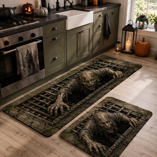 Grave Crawler Kitchen Area Rug NCU0DV2432