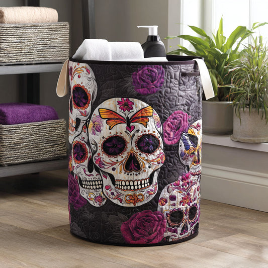 Gravedust Quilted Laundry Basket NCU0PTT1059