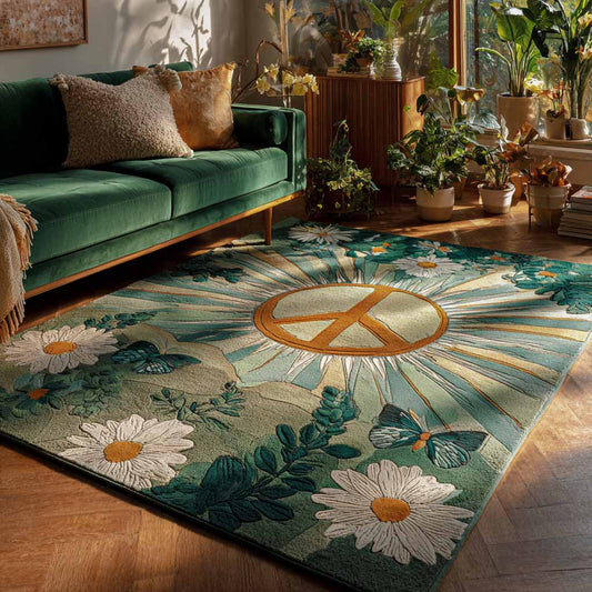 Green Harmony Area Rug NCU0NXD1549