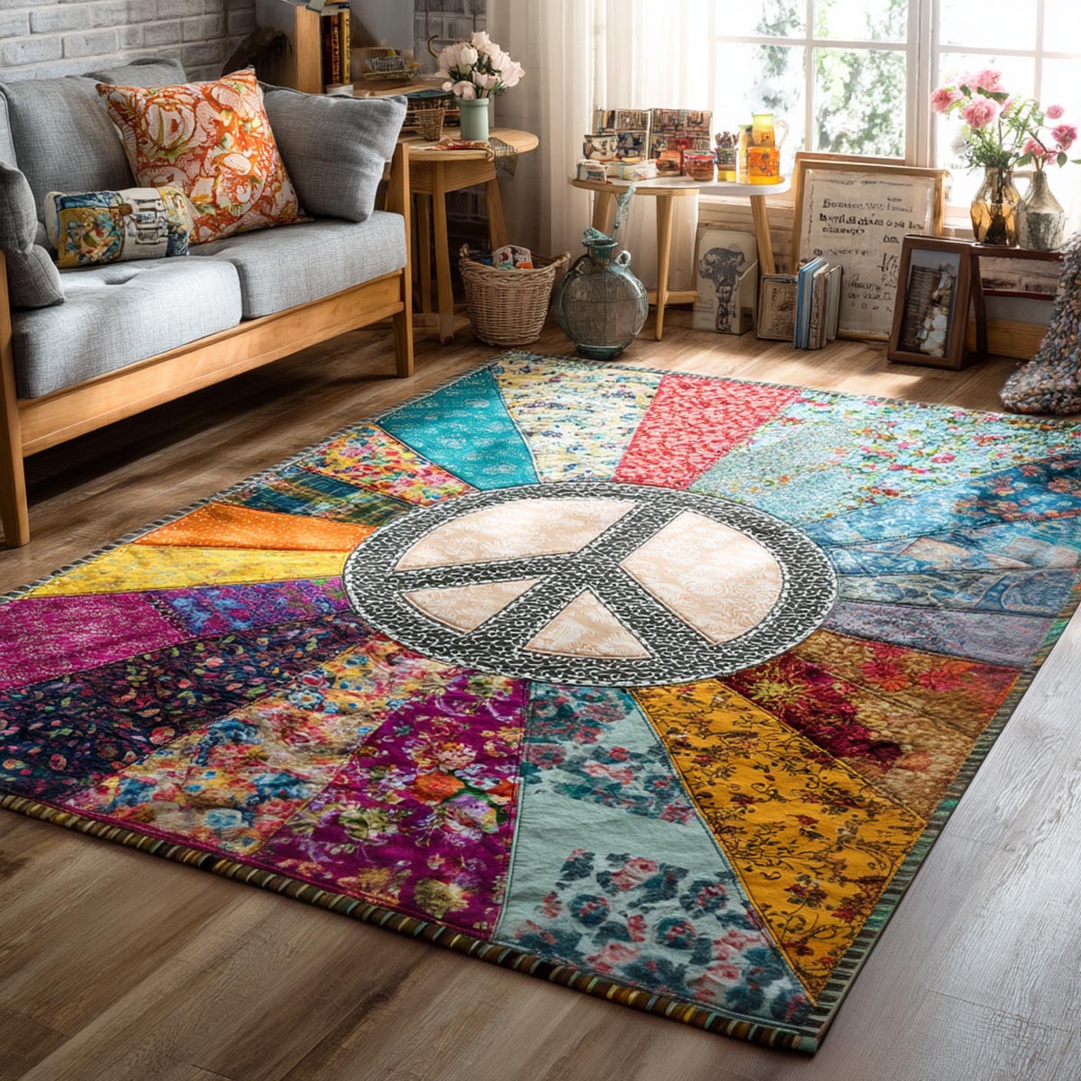 Groovy Fields Area Rug NCU0DV2075
