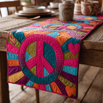 Groovy Glow Quilted Table Runner NCU0NXD472