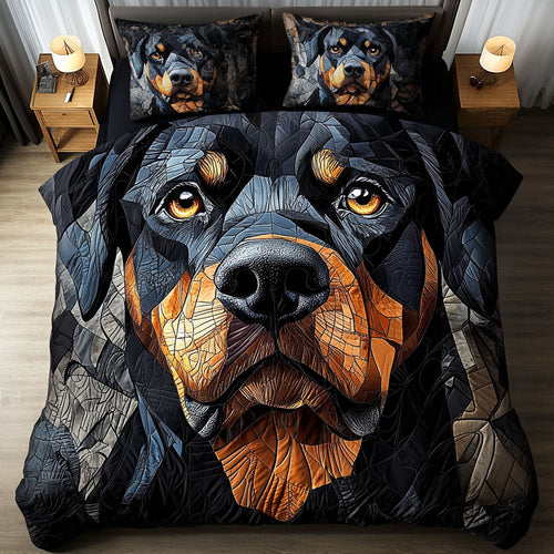 Guardian Gaze 3-Piece Quilted Bedding Set NCU0NNT653