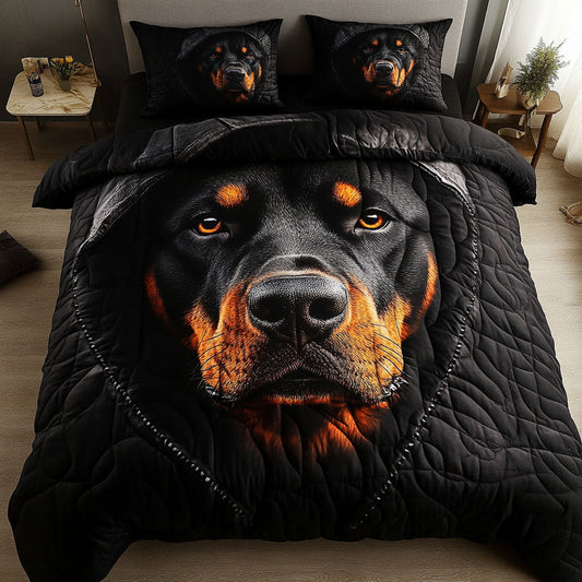 Guardian Spirit 3-Piece Quilted Bedding Set NCU0NNT631