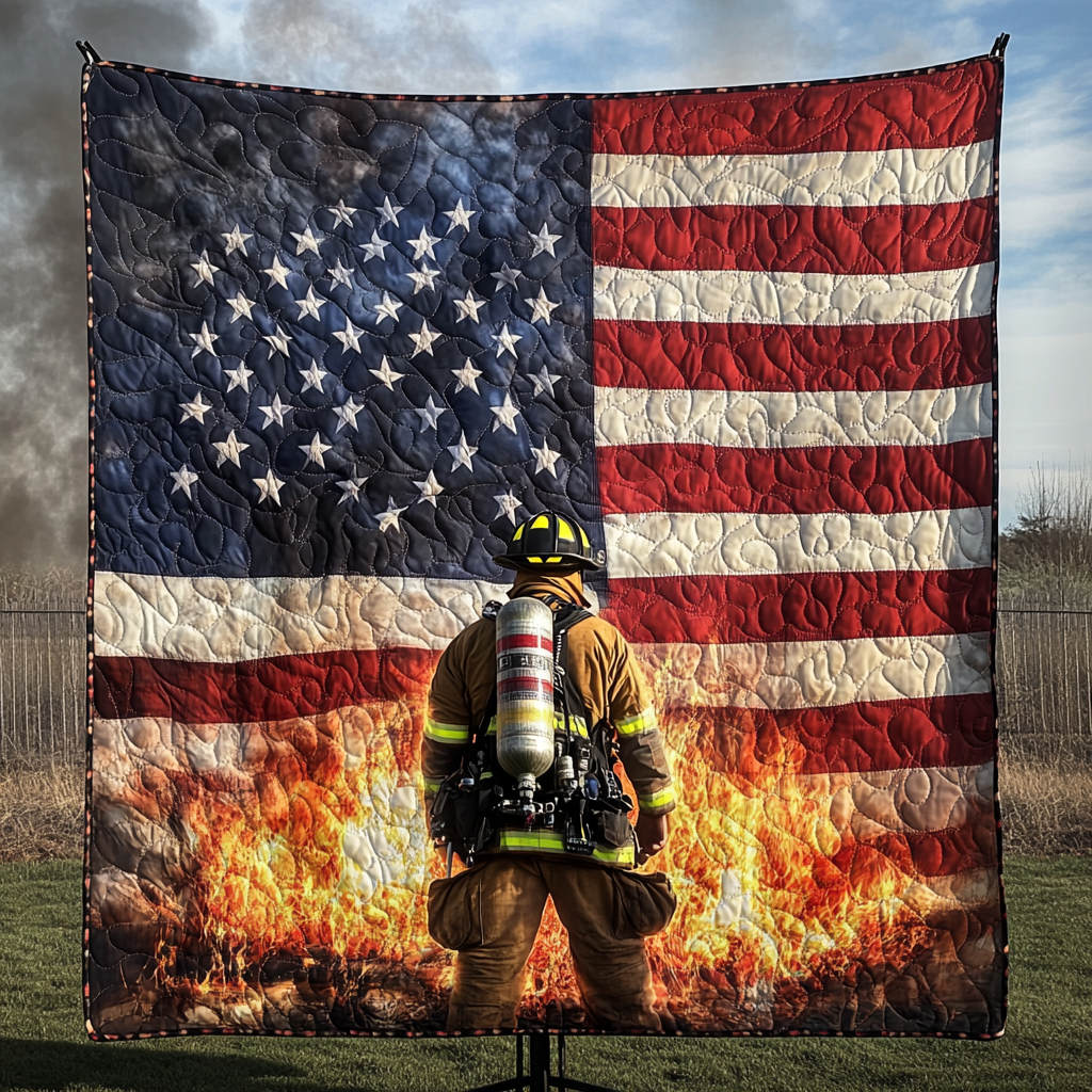 Guardian of the Flames Quilted Blanket NCU0VL685