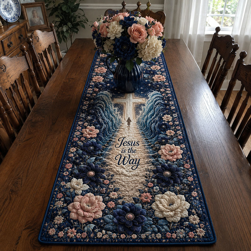 Guided by His Grace Quilted Table Runner NCU0PTT3404